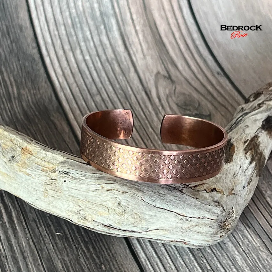Ombre Diamond Copper Cuff