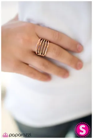 Paparazzi Ring ~ Im All In - Copper Paparazzi Ring ~ Im All In - Copper
