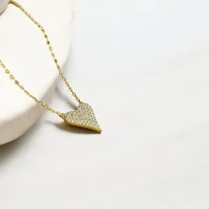 Pavé Heart Necklace