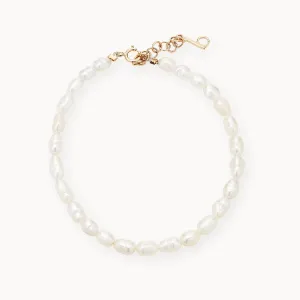 Pearl Of Transformation Pearl Bracelet (14K Gold)