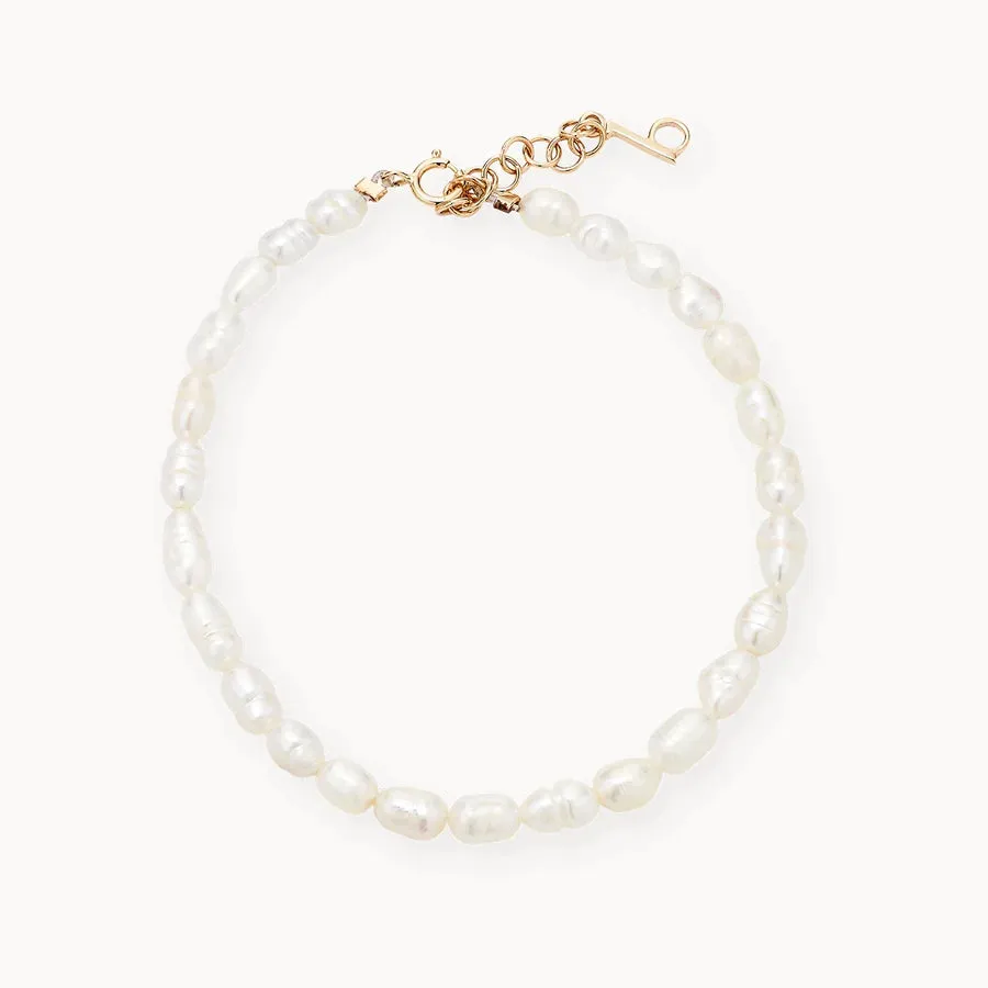 Pearl Of Transformation Pearl Bracelet (14K Gold)