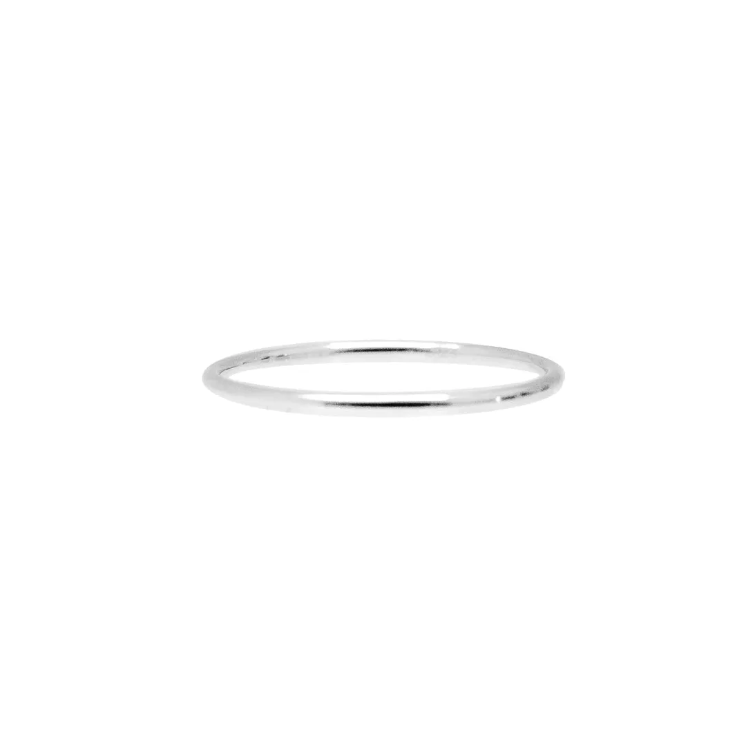 Perfect Circle Ring - Silver