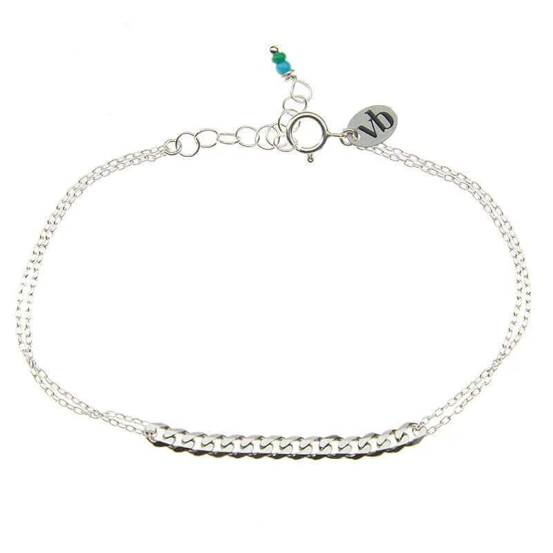 POPI DOUBLE CHAIN BRACELET