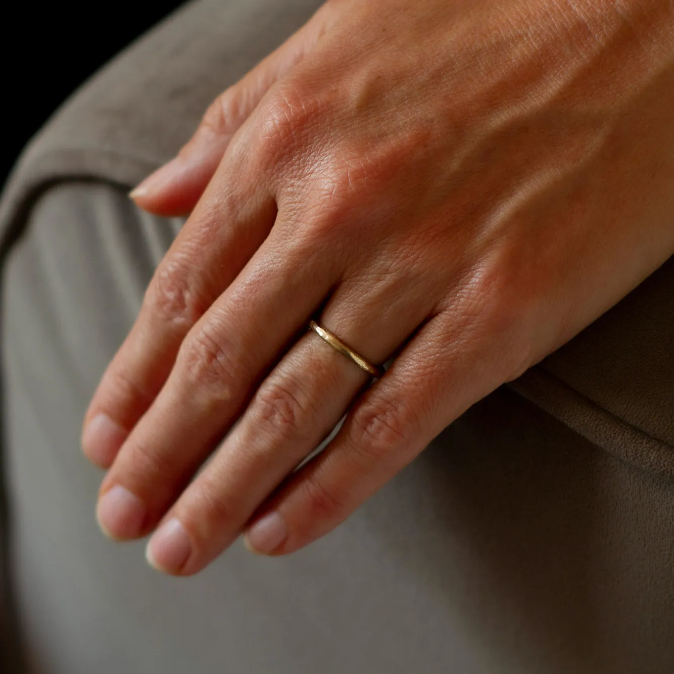 Rock Fine Ring 22ct Gold