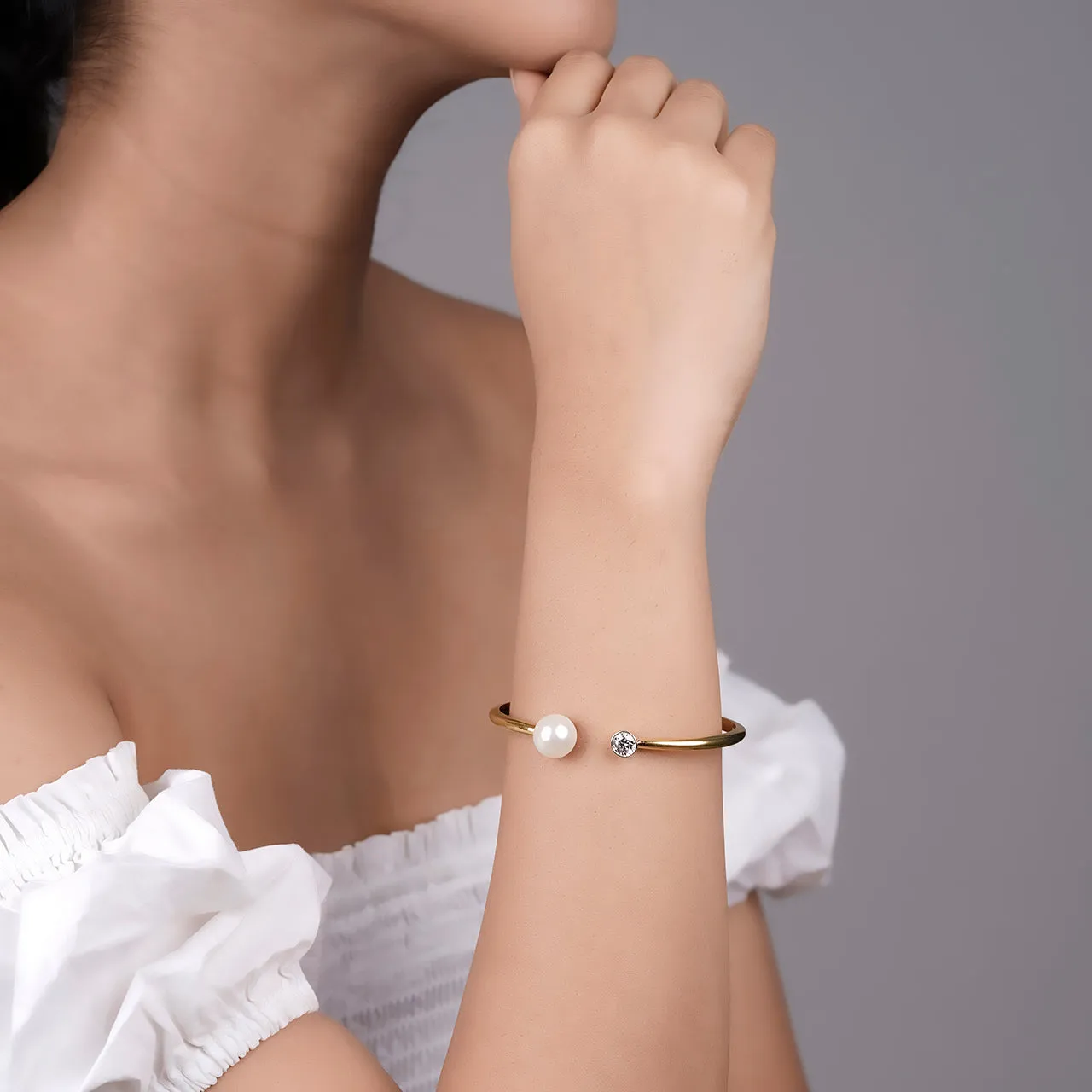 Single Pearl Swarovski