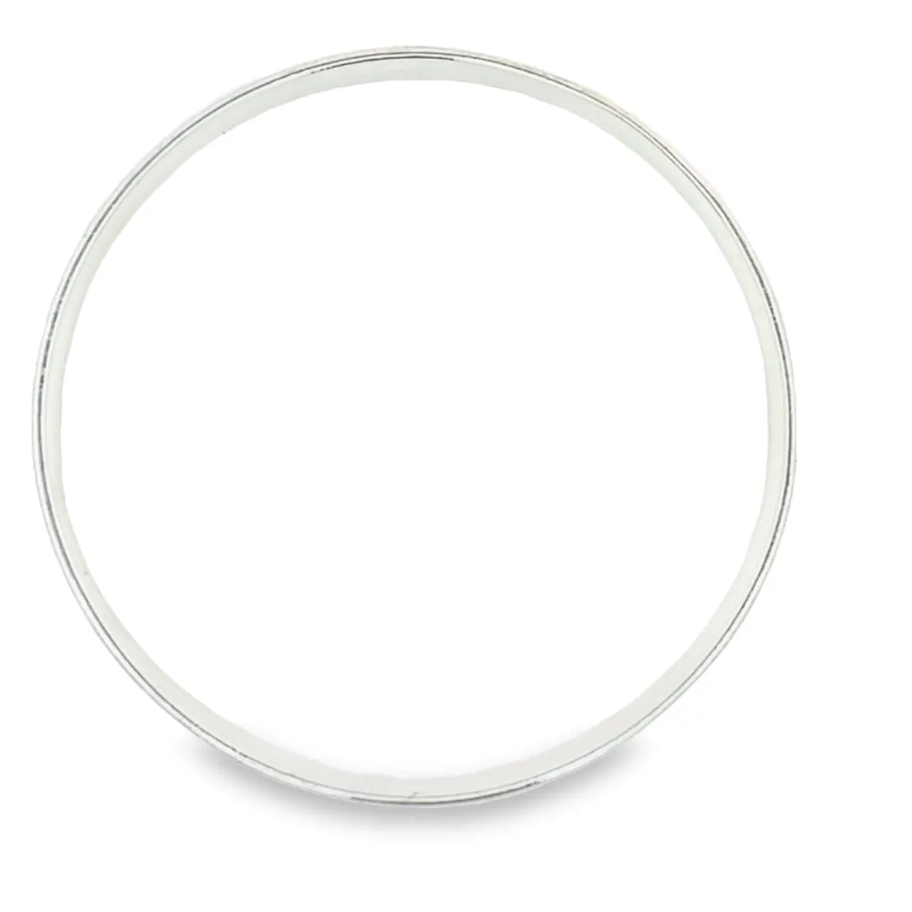 Solo Silver Bangle