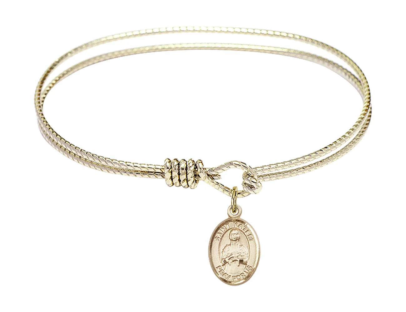St. Kateri Tekakwitha Custom Bangle