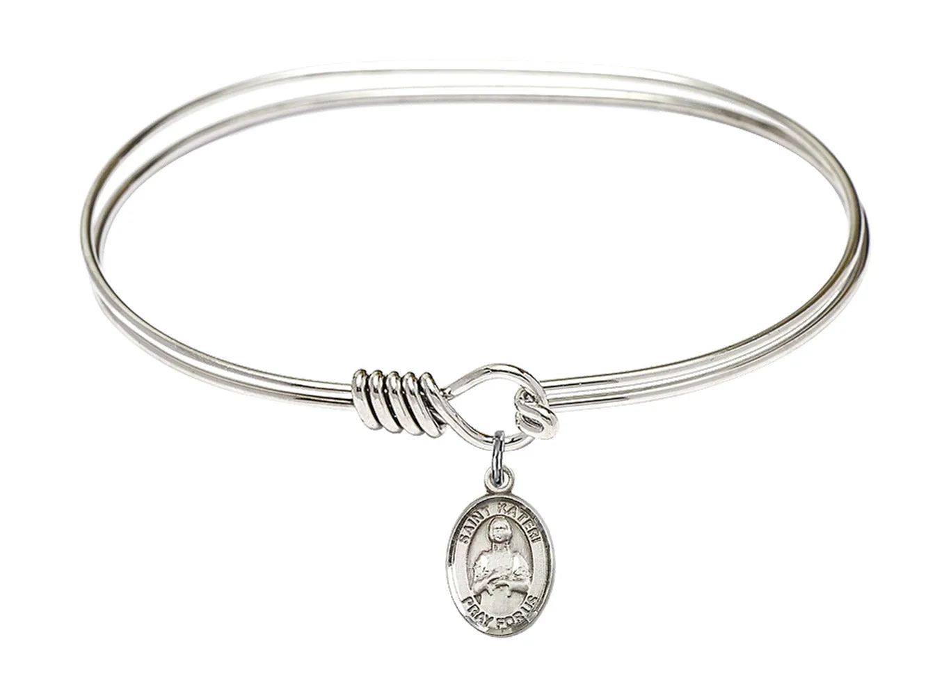 St. Kateri Tekakwitha Custom Bangle