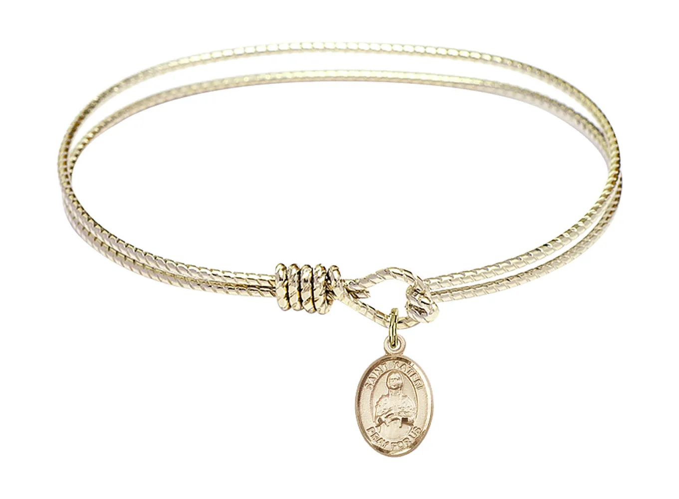 St. Kateri Tekakwitha Custom Bangle