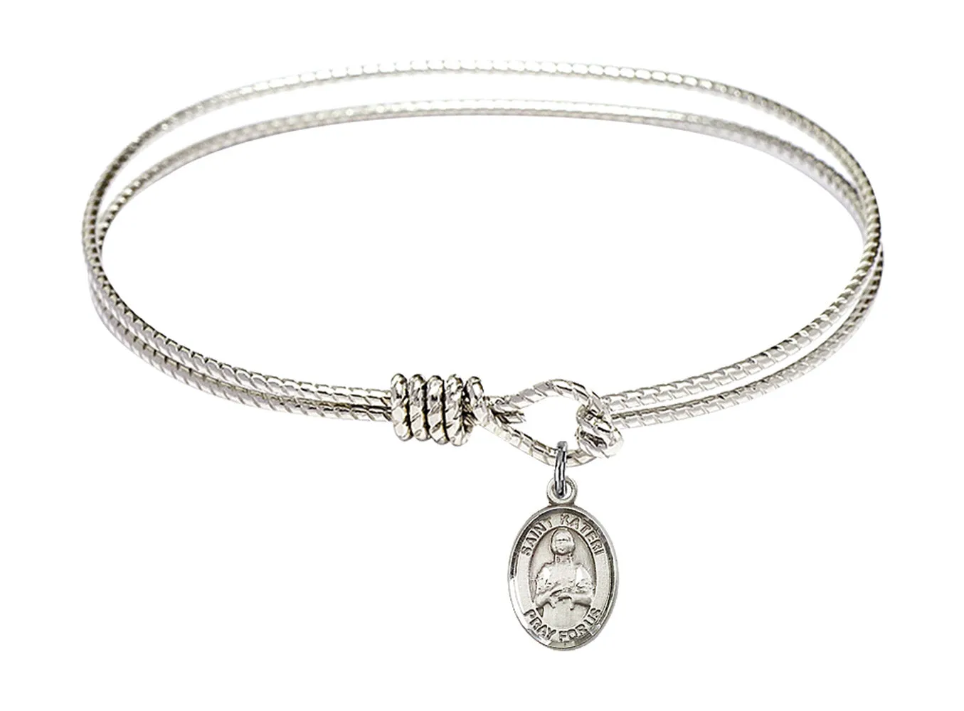 St. Kateri Tekakwitha Custom Bangle