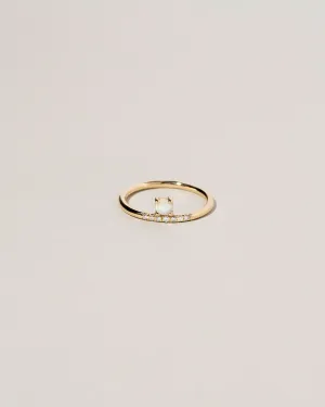 Stacked Ring - Opal