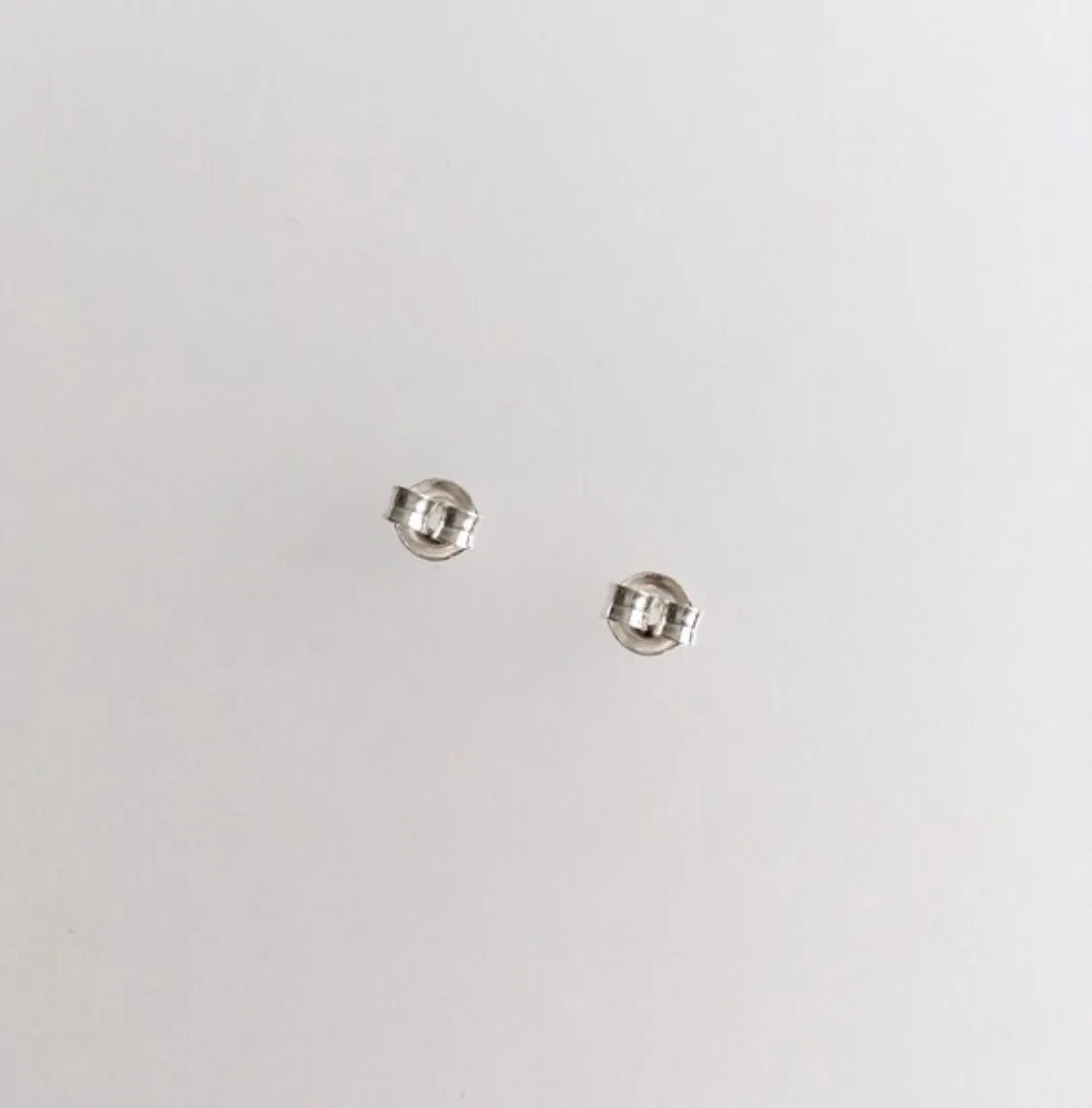Statement glass and silver earrings, unique hoop earrings