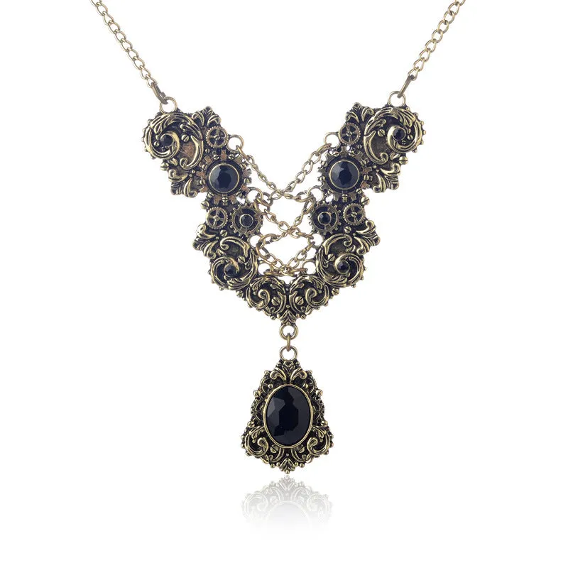 Steampunk Chains Stylish Necklace