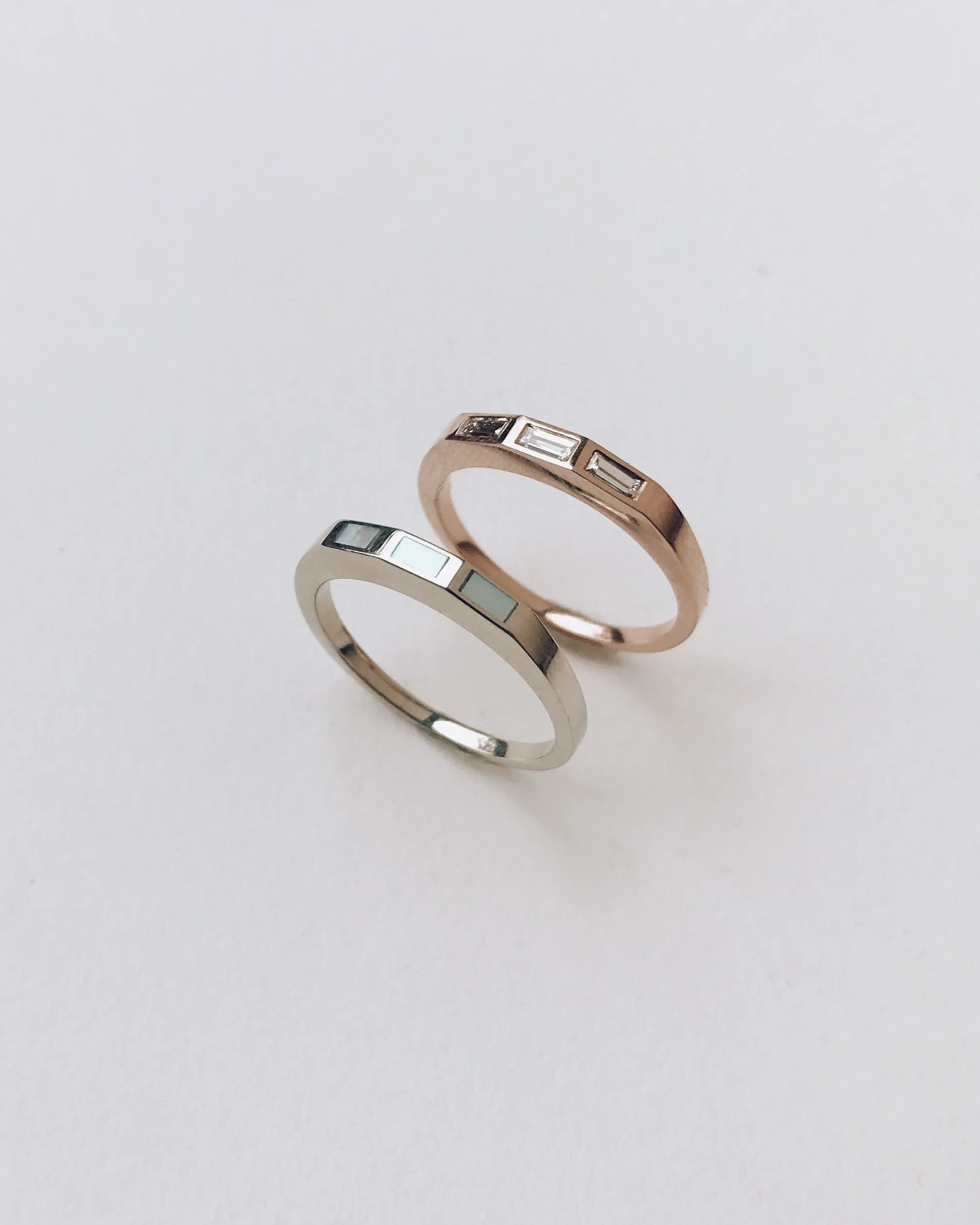 Stella Band with Mother of Pearl Inlay