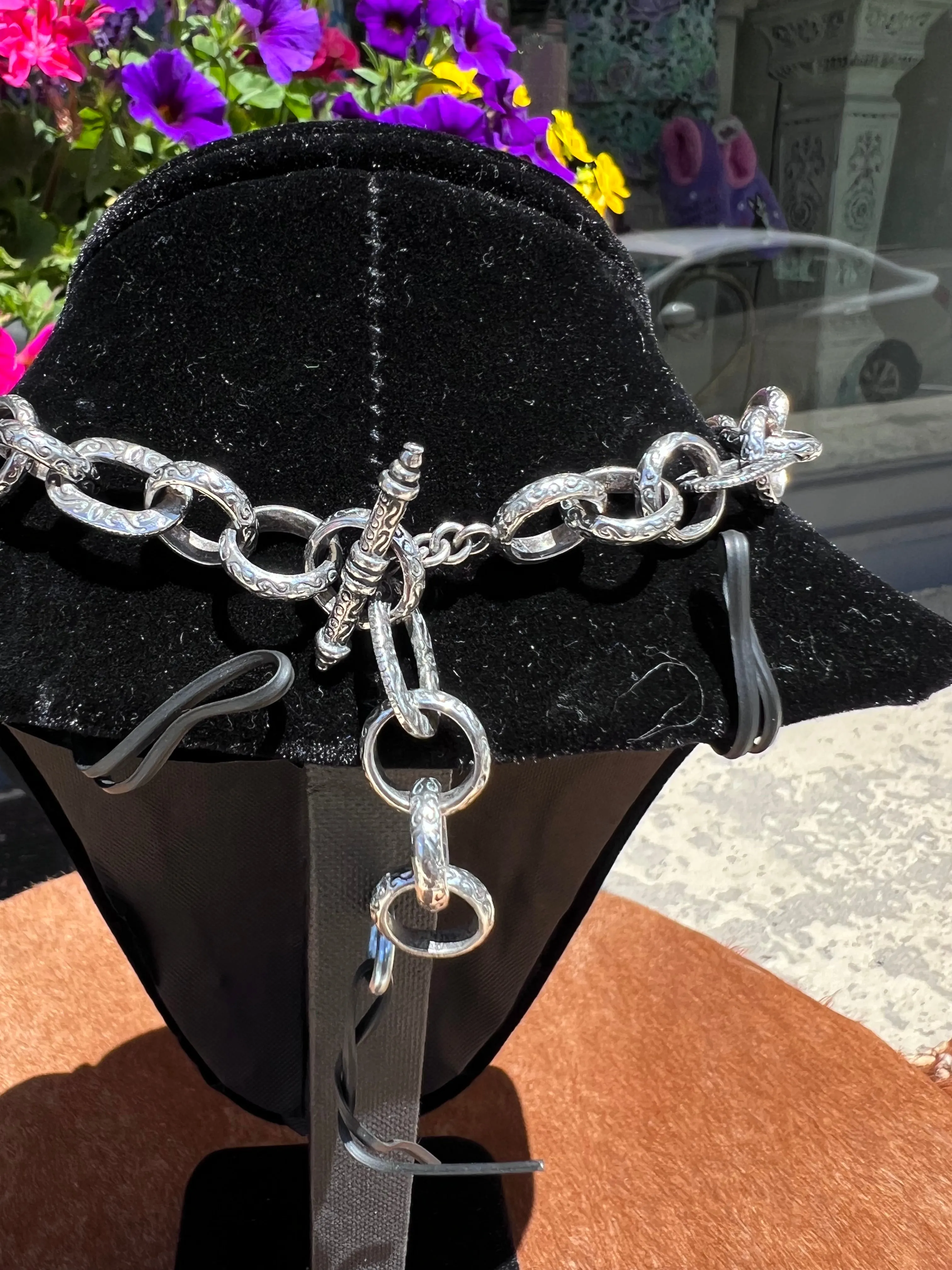 Sterling Silver Pendant Chain Necklace