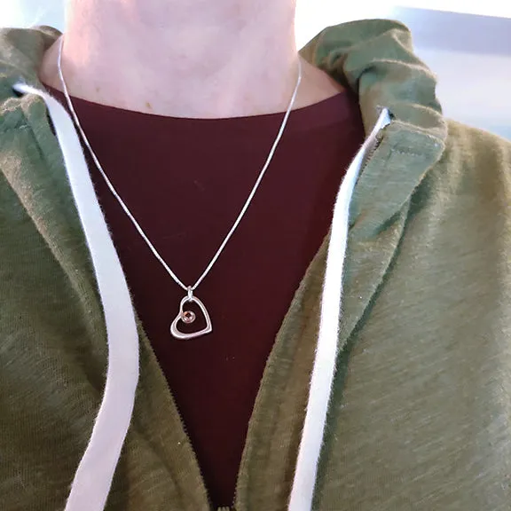 Sunstone "TrueHeart" Necklace