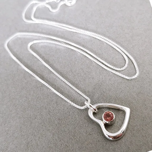 Sunstone "TrueHeart" Necklace