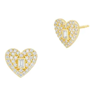 THE LOVE COLLECTION  Locked in LOVE Stud Earrings