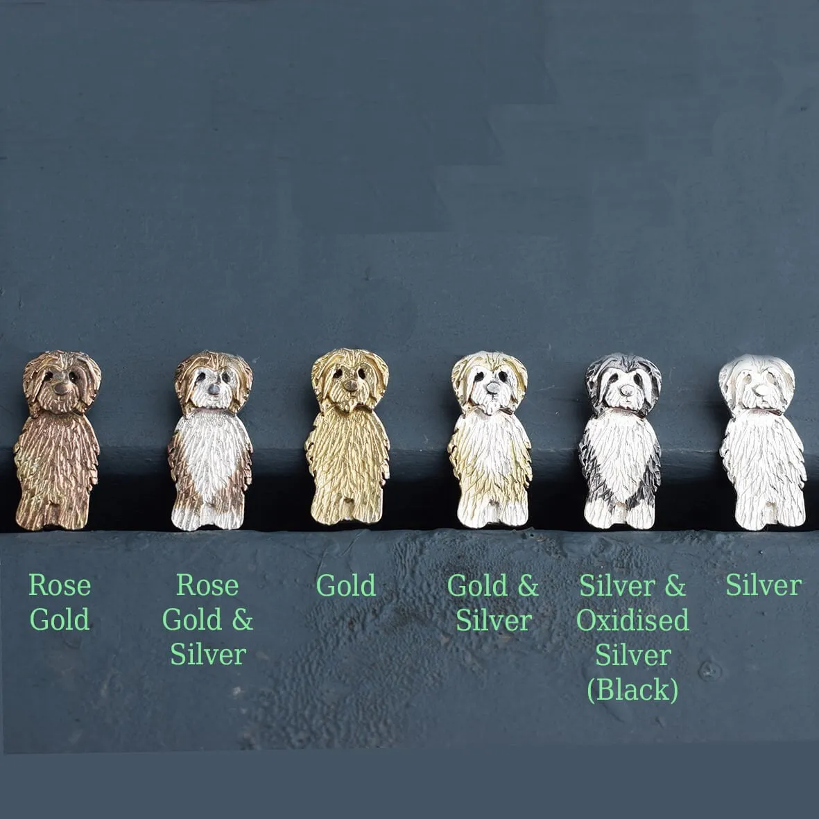Tibetan Terrier Brooch