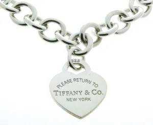 Tiffany & Co. Return to Tiffany Heart Tag Necklace