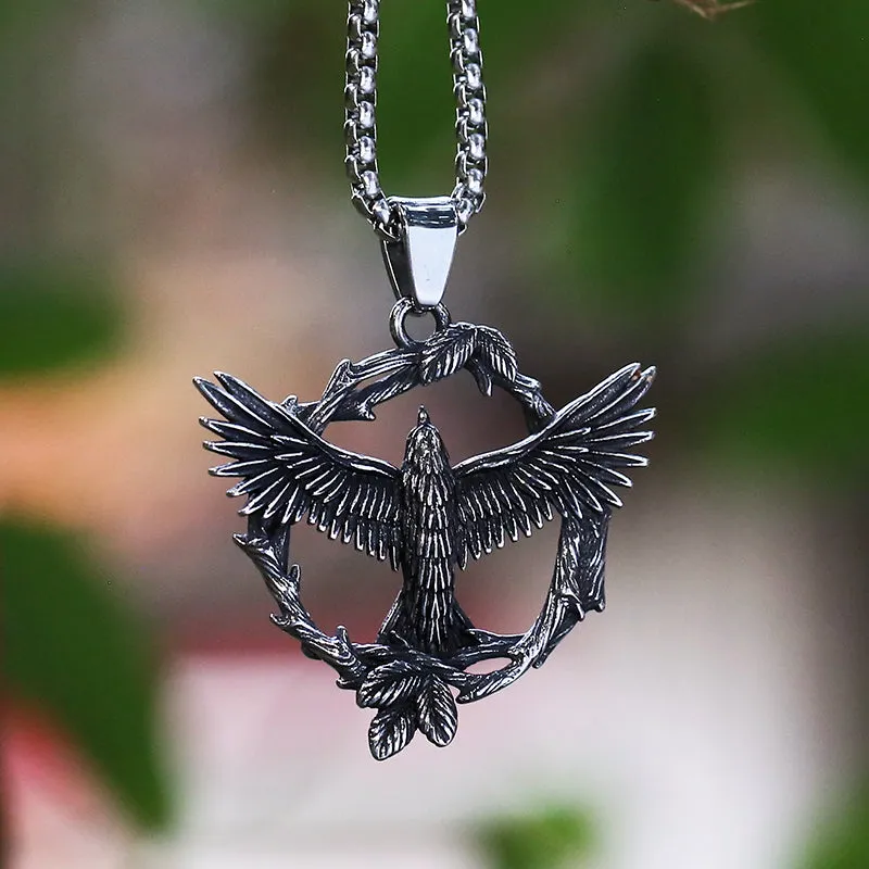 Timeless Sovereign Eagle Gothic Pendant by The Nevermore