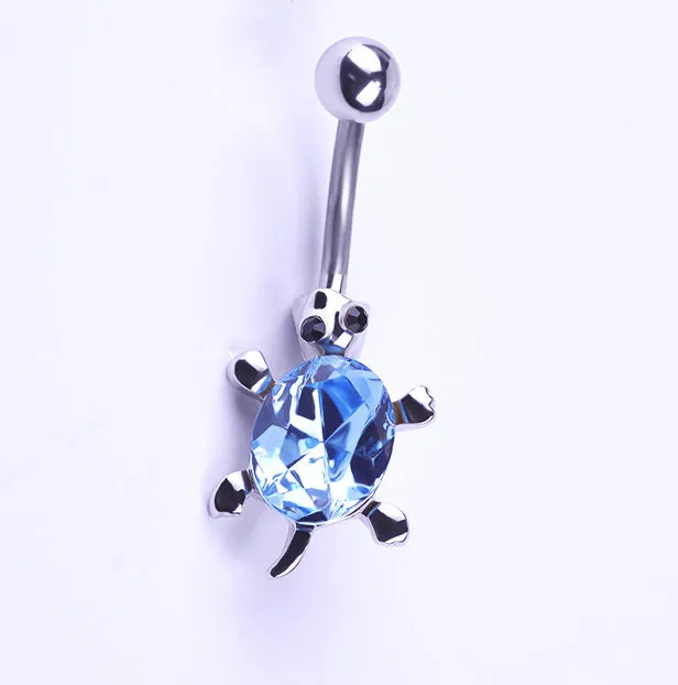 Tortoise Belly Button Rings
