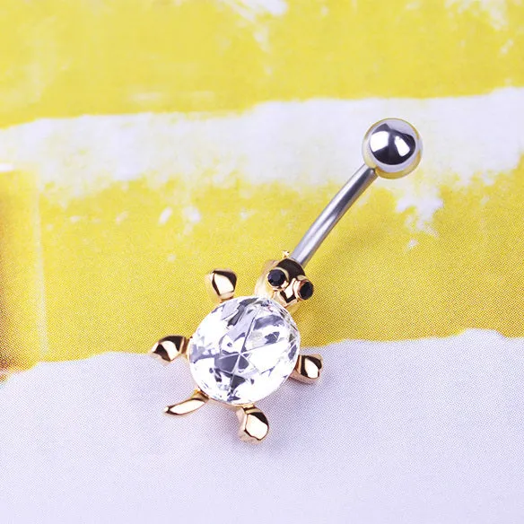 Tortoise Belly Button Rings