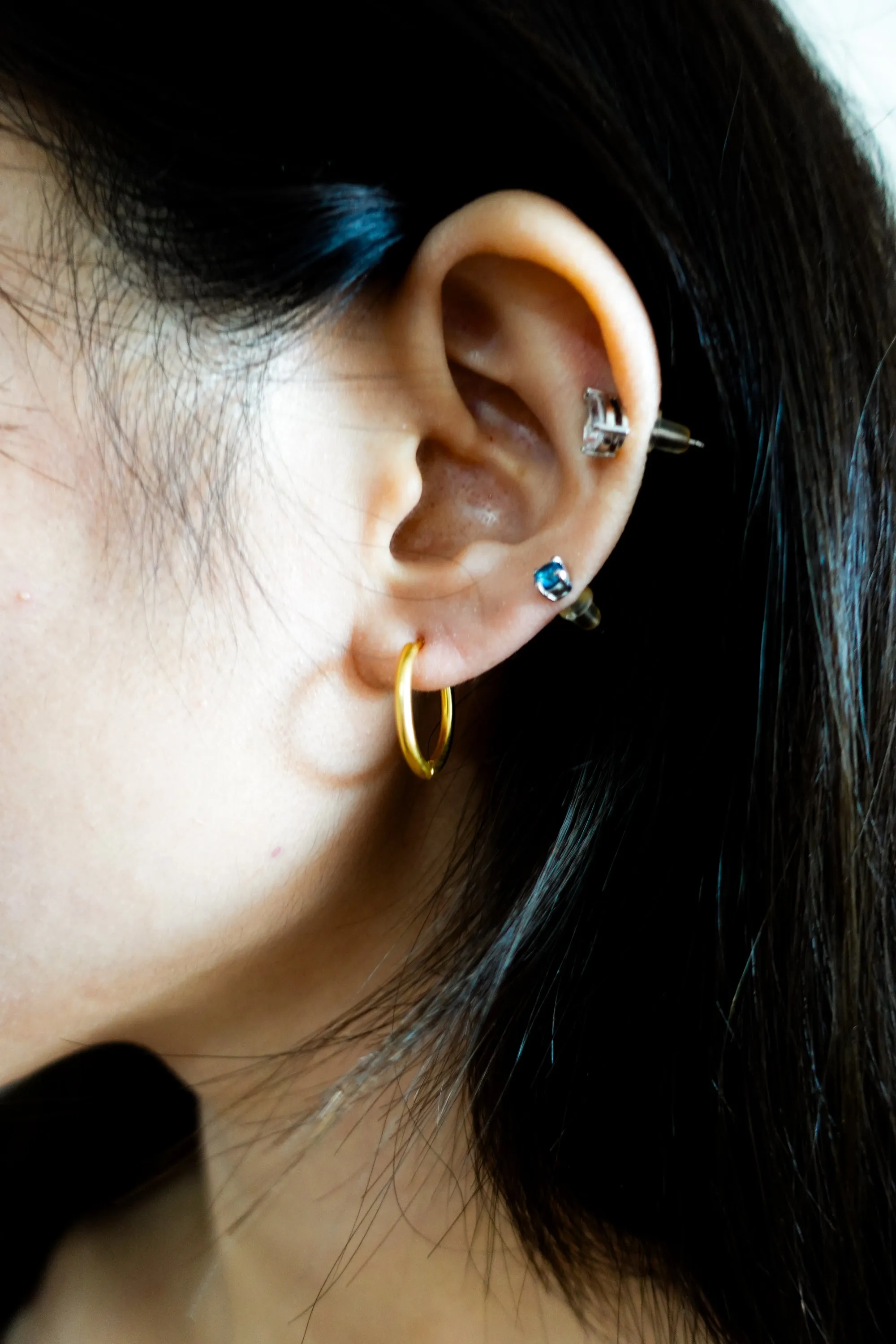 Unique 4 in 1 Radiant Stackable Vintage Style Earrings