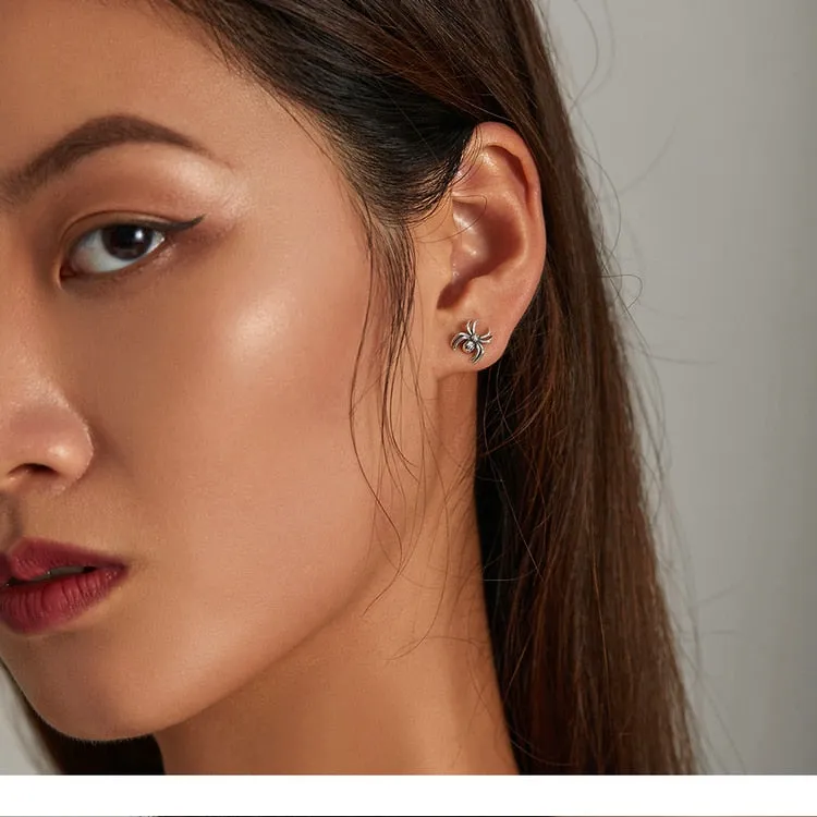 Unique Pure S925 Silver Earrings