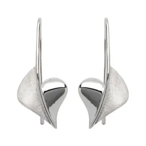 Unique Sterling Silver 925 Drop Earrings ME-679