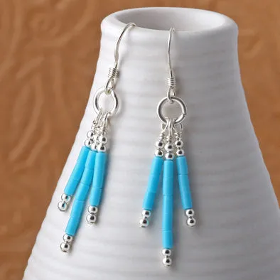 Unique Turquoise Earrings