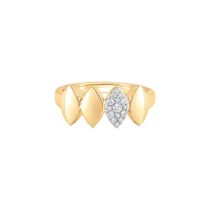Unity Reverie Marquise Partial Diamond Ring
