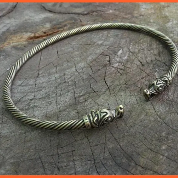 Viking Wolf Bracelet