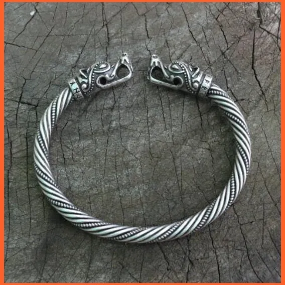Viking Wolf Bracelet