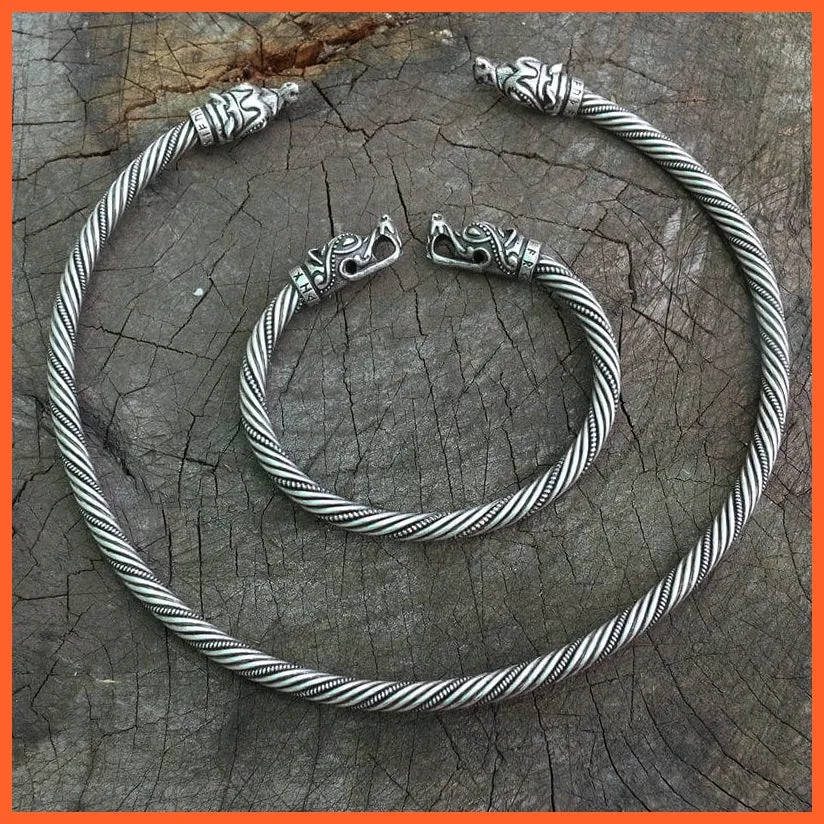 Viking Wolf Bracelet