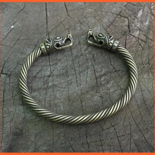 Viking Wolf Bracelet