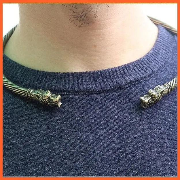 Viking Wolf Bracelet