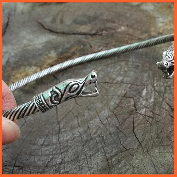 Viking Wolf Bracelet