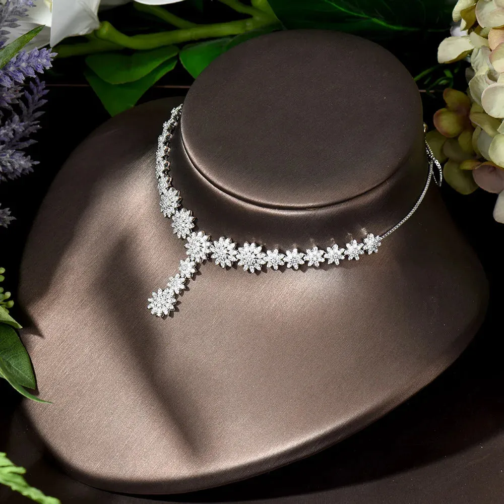 Vintage Artistic CZ Jewelry Set