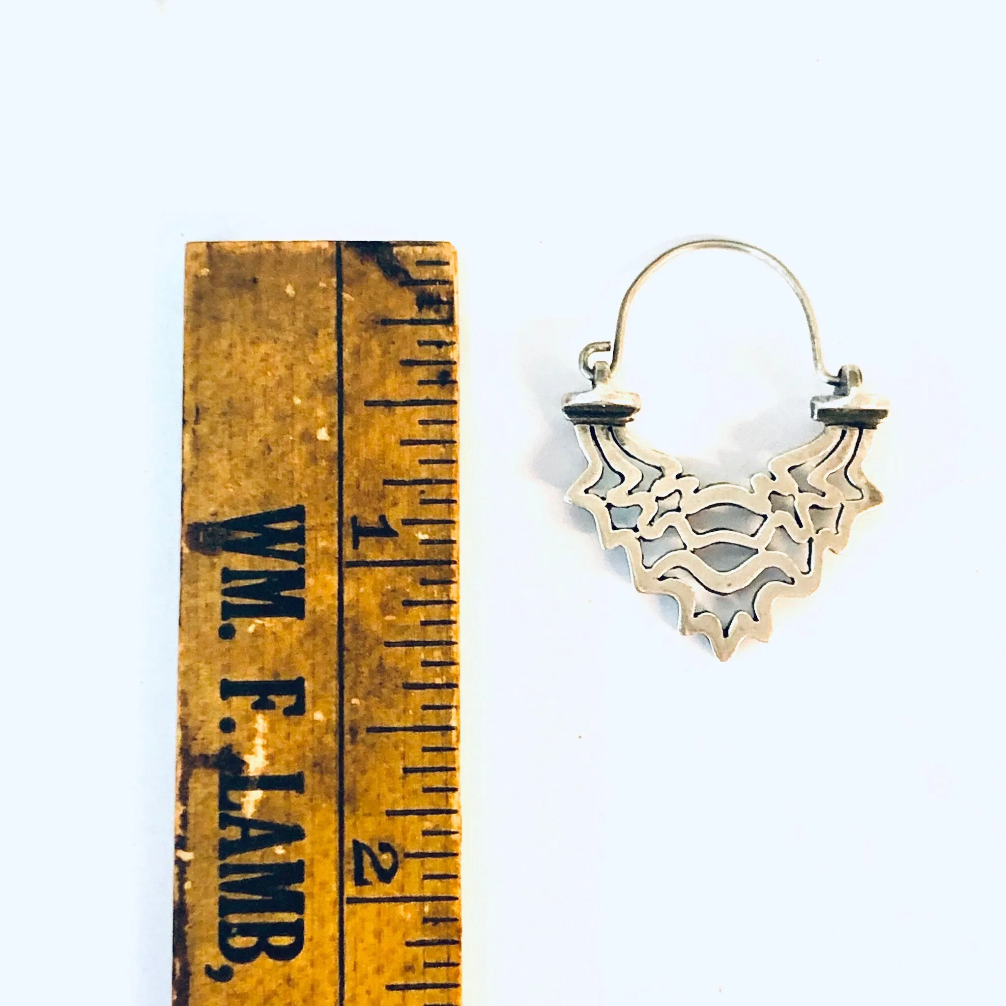 Vintage Earrings, Silver Earrings, Vintage Jewelry, Unique Earrings, pierced Ears, Hoop Earrings, Dangle Earrings, 925 Earrings, Dragon