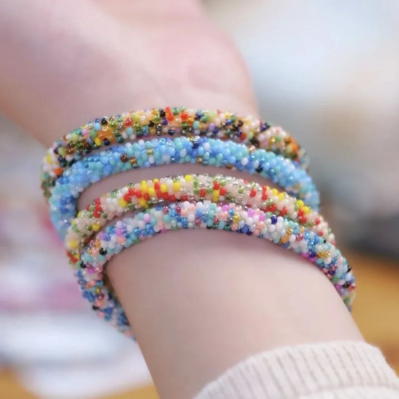 Wholesale Japanese Fragrance Diffuser Bohemian Rice Beads Versatile Bracelet