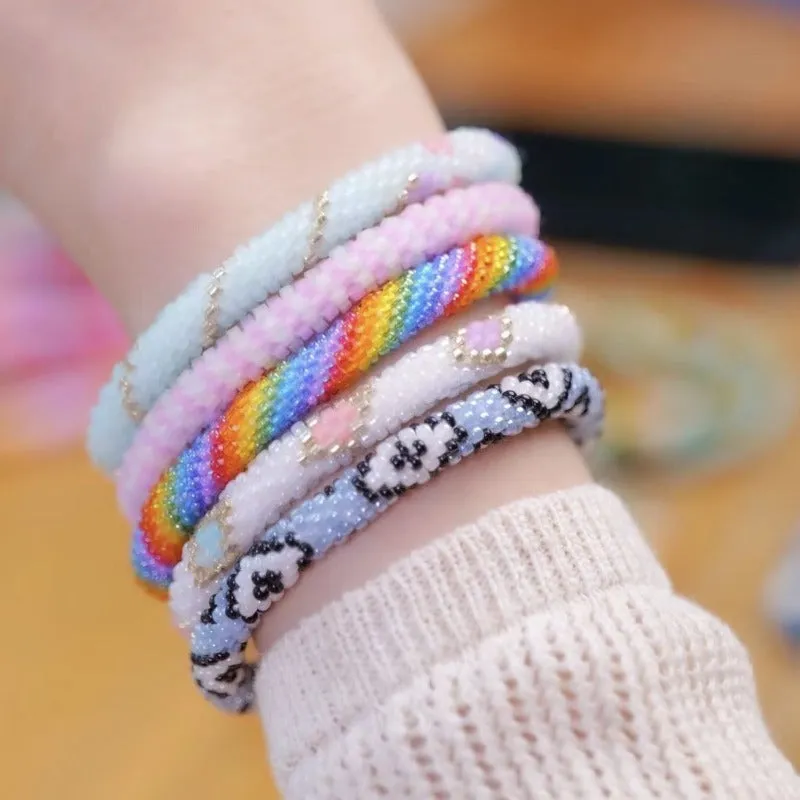 Wholesale Japanese Fragrance Diffuser Bohemian Rice Beads Versatile Bracelet